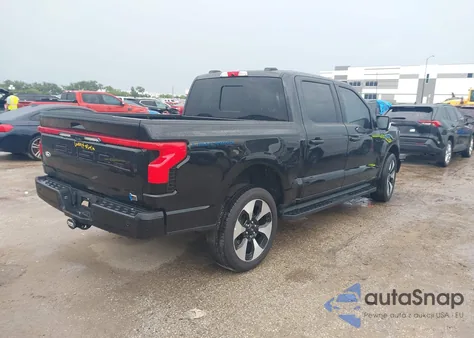 2024 Ford F-150 Lightning Platinum из США, поврежденный, VIN 1FT6W7L79RWG27607